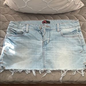 EUC Denim Mini Skirt